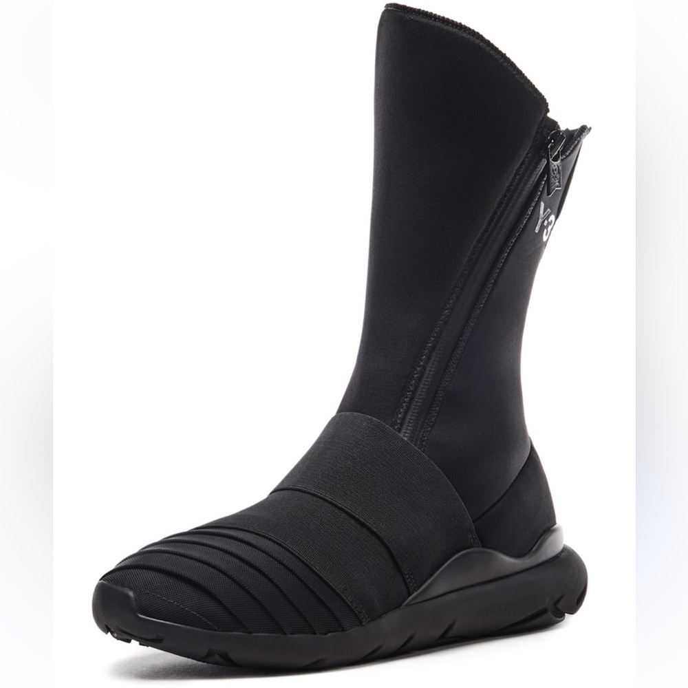 ADIDAS Y-3 YOHJI YAMAMOTO 2017 QASA Sneaker Boot Water Stop Zip Women’s 6.5